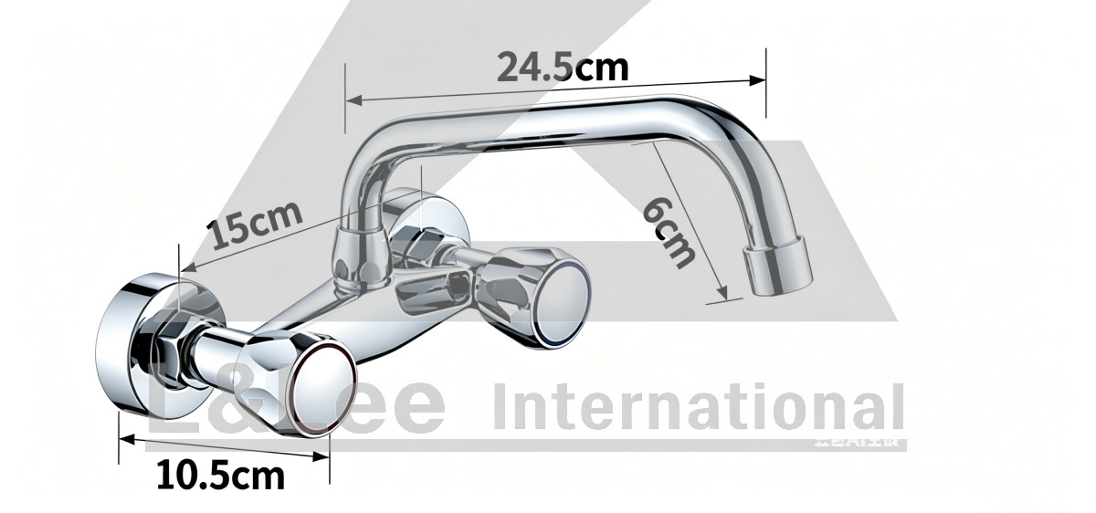 Classic-Style Low-Spout Kitchen Mixer Tap 