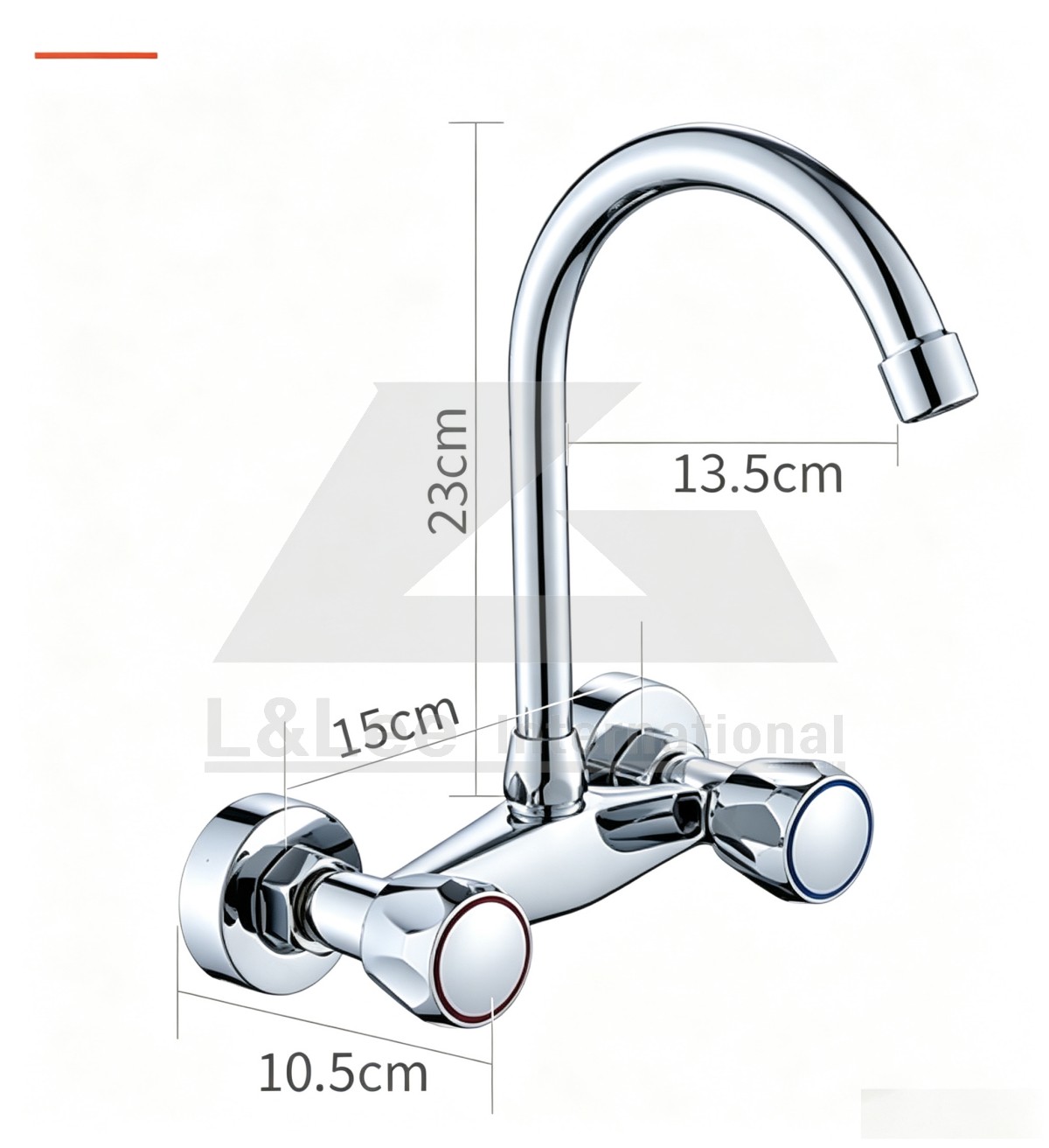 Classic‑Style High‑Spout Kitchen Mixer Tap  
