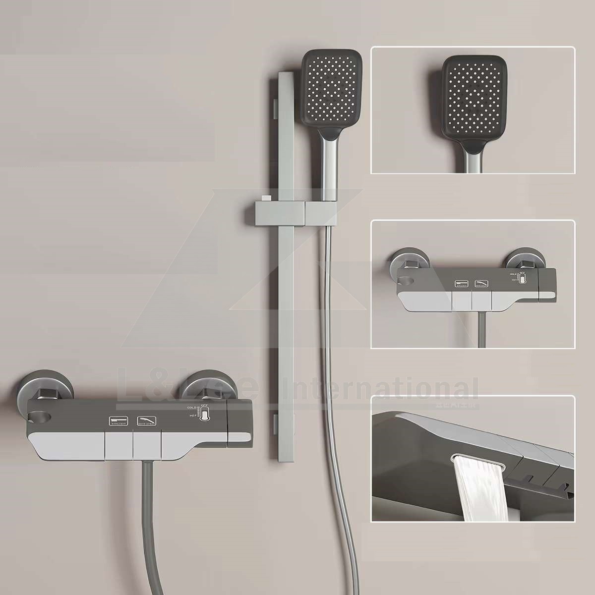 Premium Shower Mixer Set