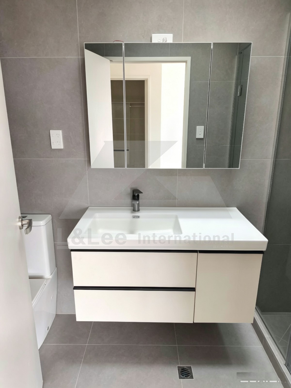  1010 mm Wall‑Mounted Bathroom Vanity Unit
