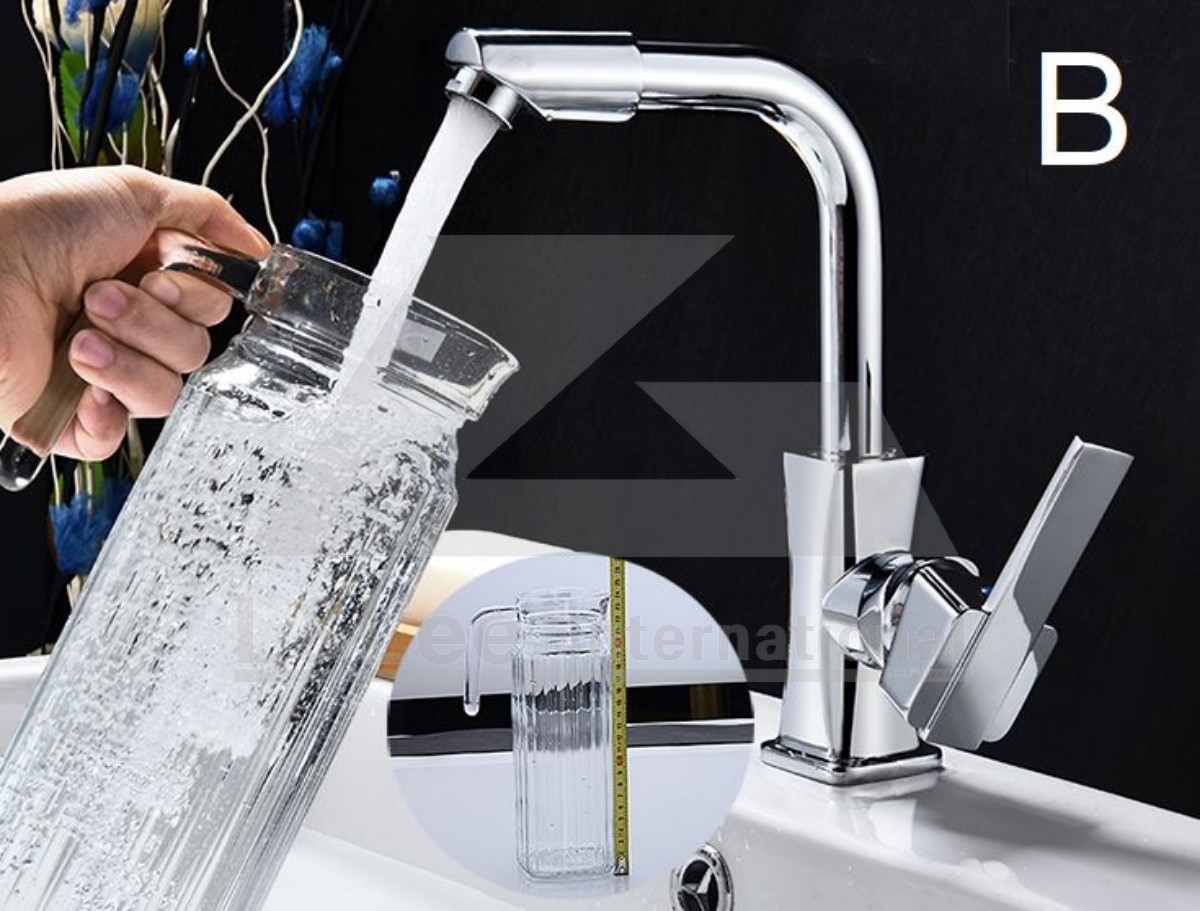 Swivel Basin Mixer Tap Chrome  
