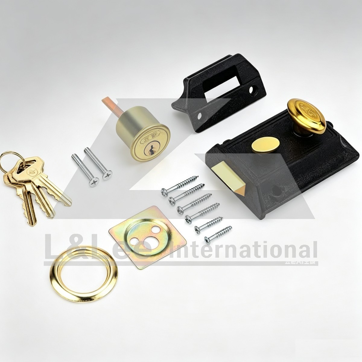 Surface Mount Night Latch Rim Lock 