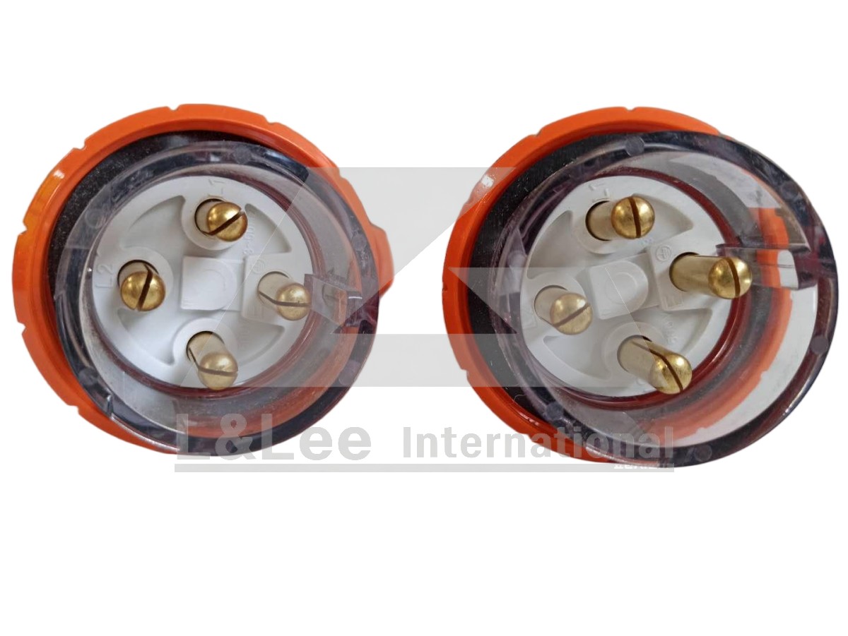 Industrial 3 Phase 4-Pin Power Plugs