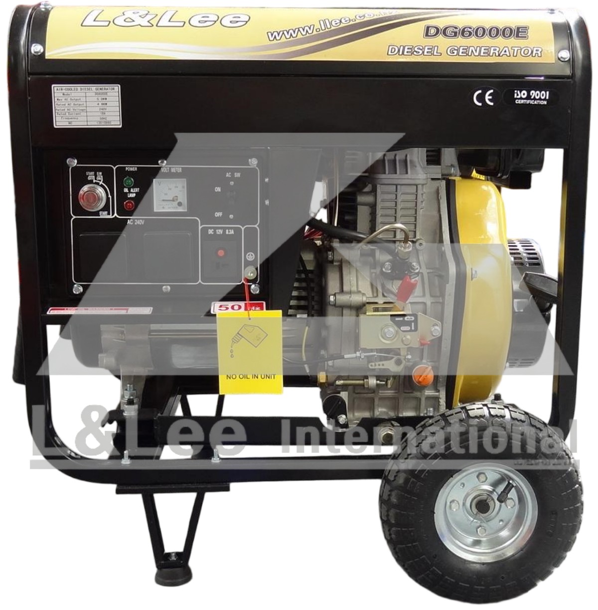 Generator DG6000E 5.0 kW Diesel Generator（Electric Start）