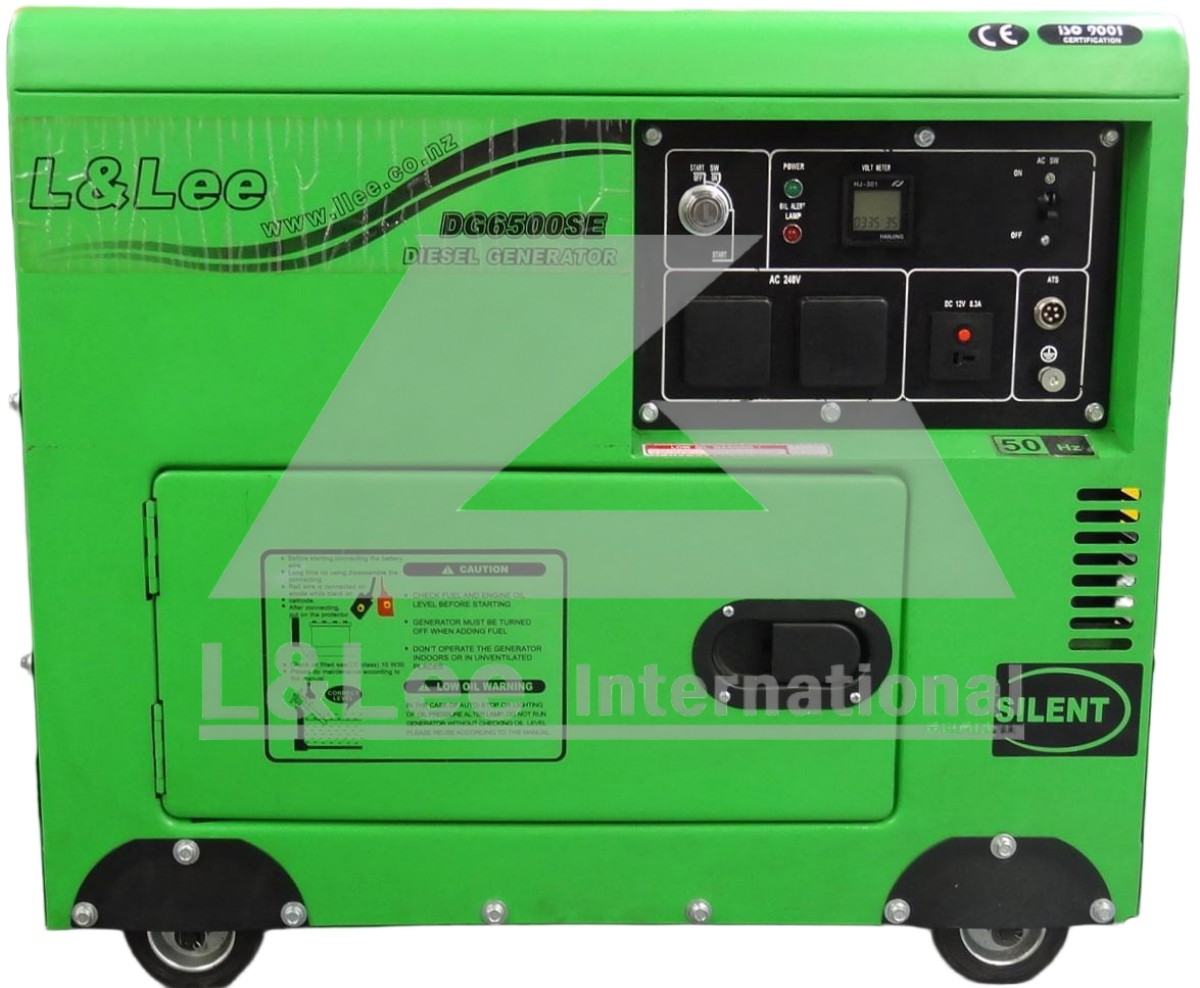 Generator DG6500E Silent Diesel Generator with ATS Socket