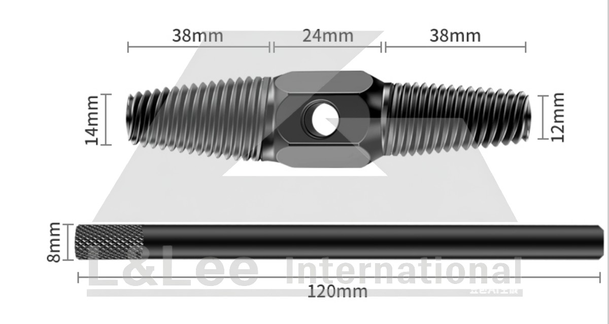 Broken screw extractor