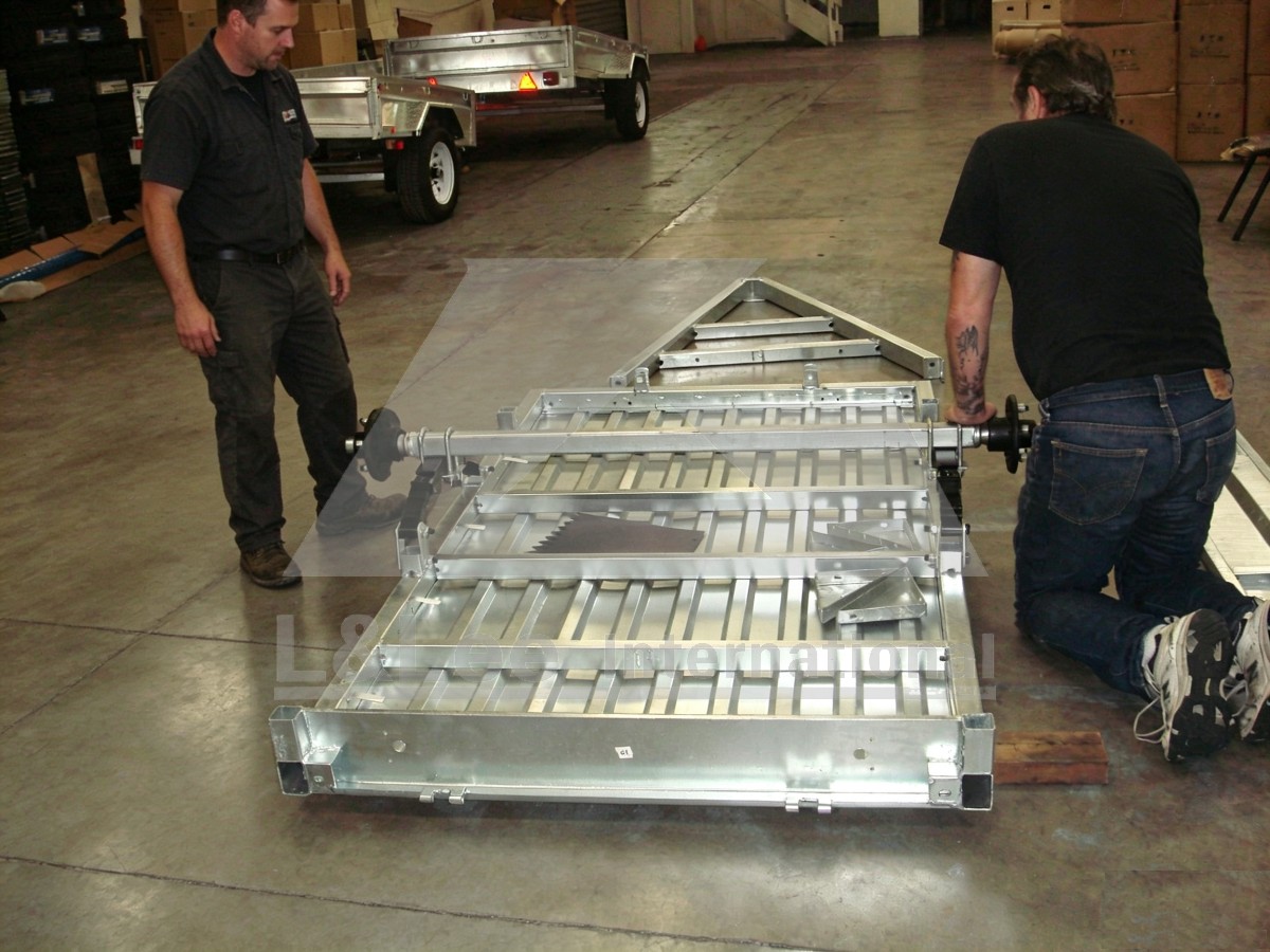 7×4 & 8×5 Single Axle Trailer