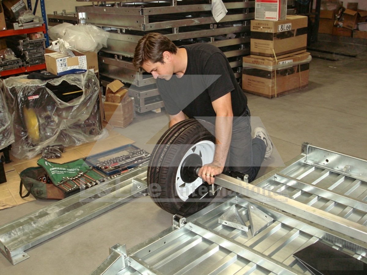 7×4 & 8×5 Single Axle Trailer