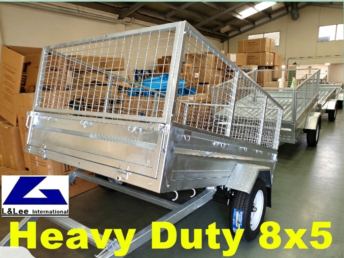 7×4 & 8×5 Single Axle Trailer