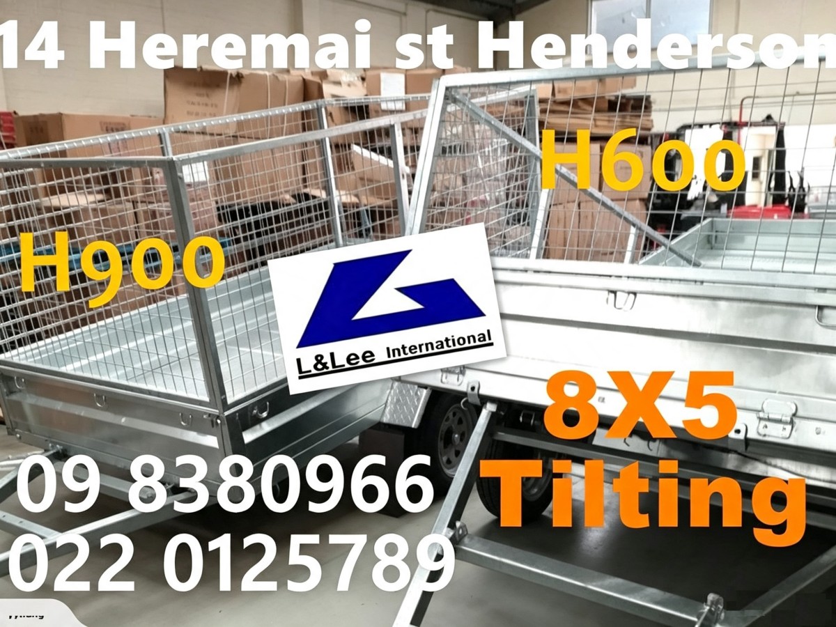 7×4 & 8×5 Single Axle Trailer