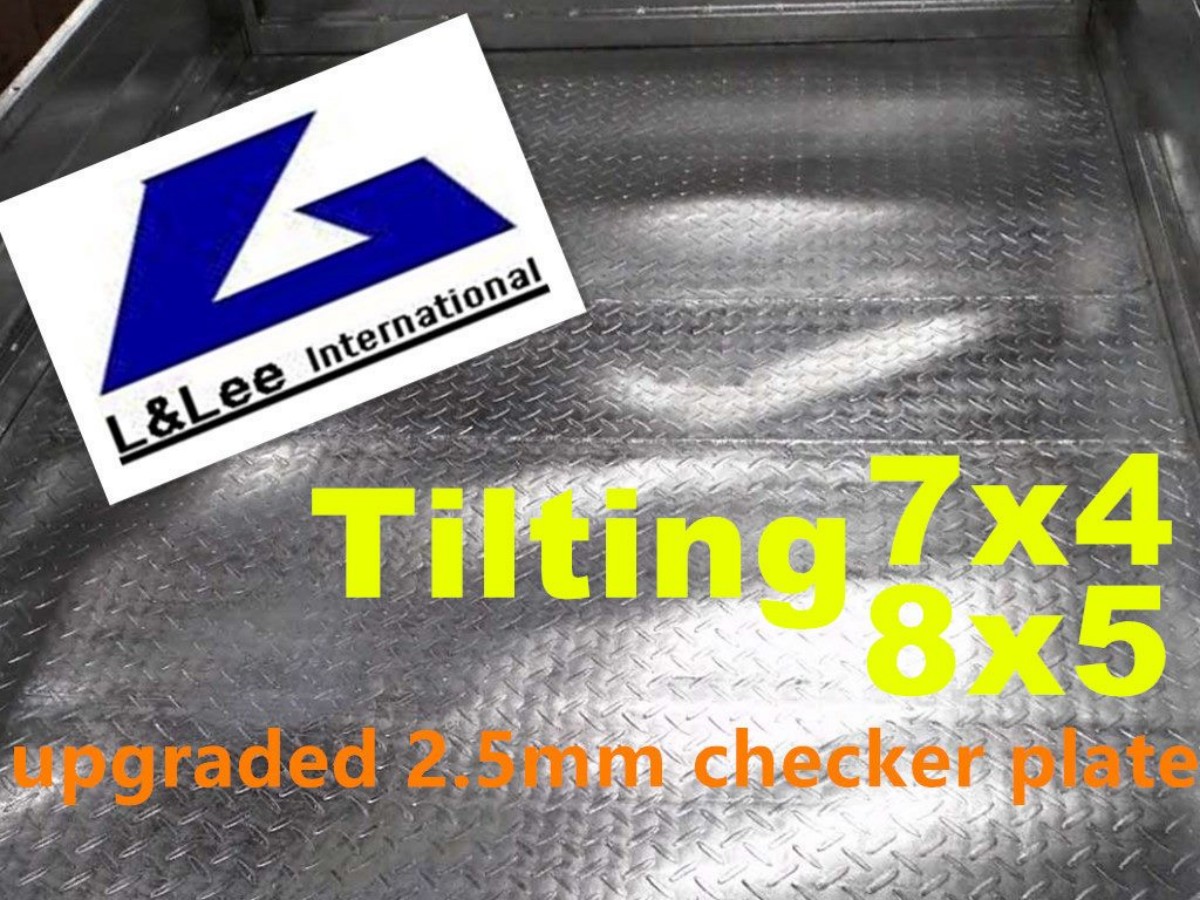 7×4 & 8×5 Single Axle Trailer