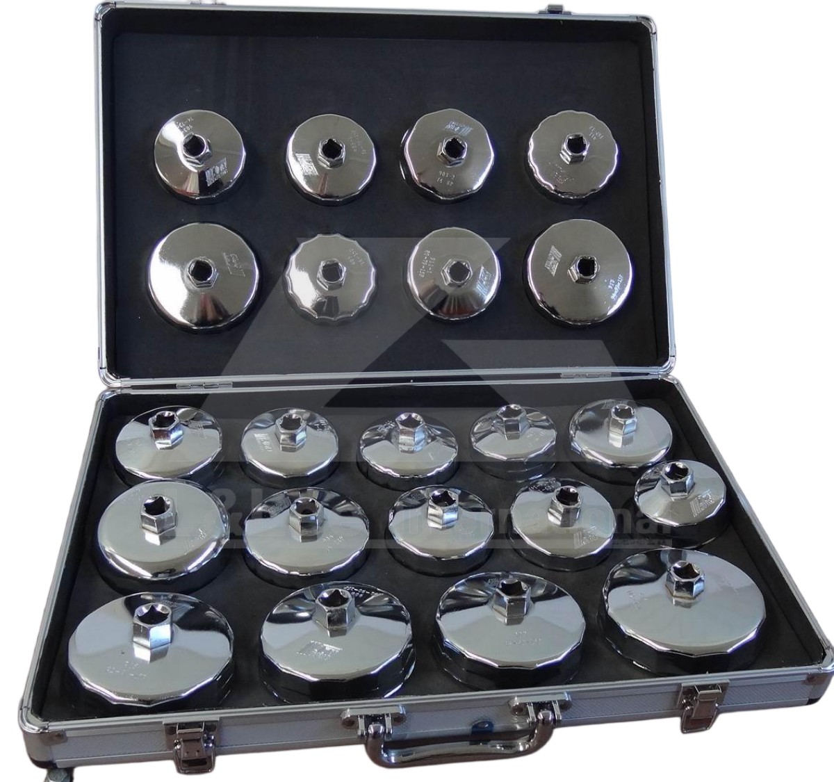 Cup Type Oil Filter Wrench Set (22 Pieces)
